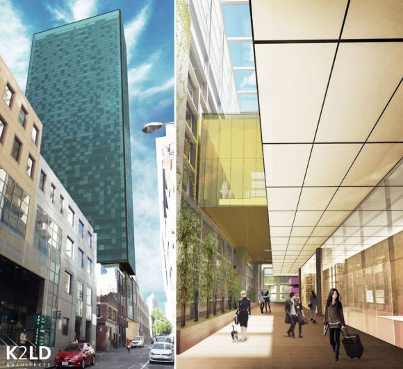 399 Little Lonsdale Street. Images courtesy k2LD Architects New Ibis and Novotel hotels for Melbourne's CBD