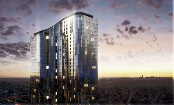 SKY ONE Box Hill. Image courtesy Golden Age Development Group Six premier residential developments jostle for the spotlight