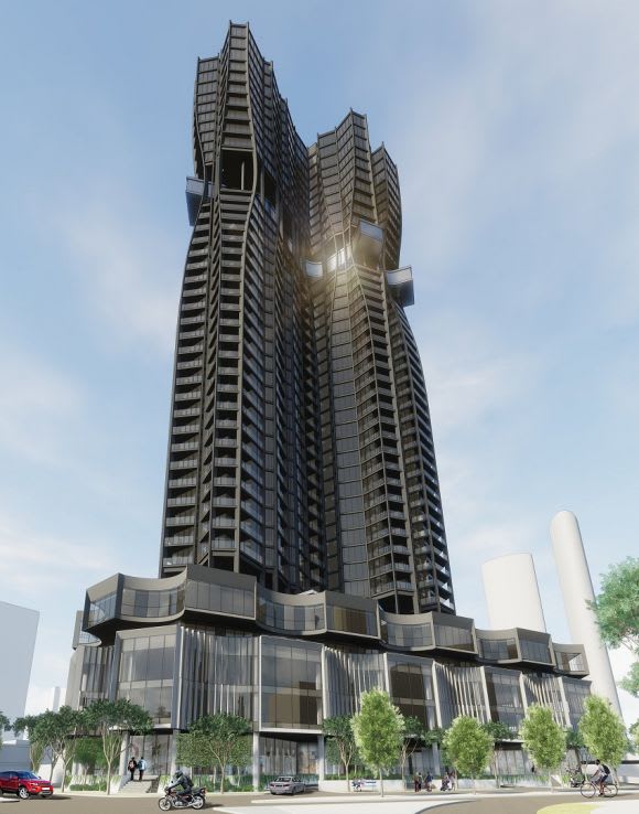 CostaFox's Fishermans Bend tower. CostaFox tackles Fishermans Bend with new proposal