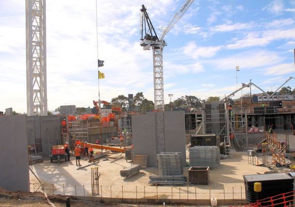 Bunjil Place under construction The Federation Square of Melbourne's east takes shape