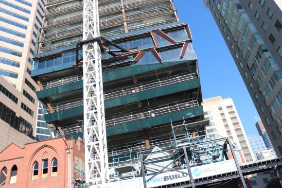 271 Spring Street. Image originally posted by Mark Baljak A snapshot of Melbourne's construction - September 2018