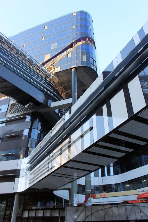 VCCC's interface with the existing medical precinct VCCC a triumph of design