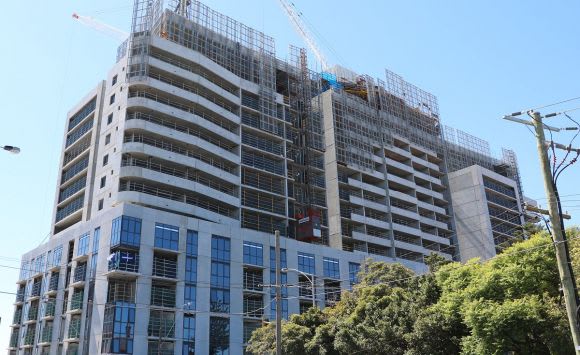 Riverina Footscray construction progress Kinnears and Victoria Square add to Footscray's construction upswing