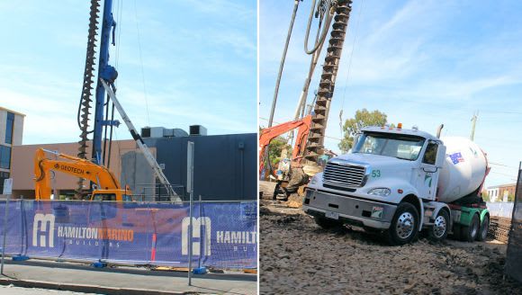 Construction at Fishermans Bend's first build Fishermans Bend's first project breaks ground