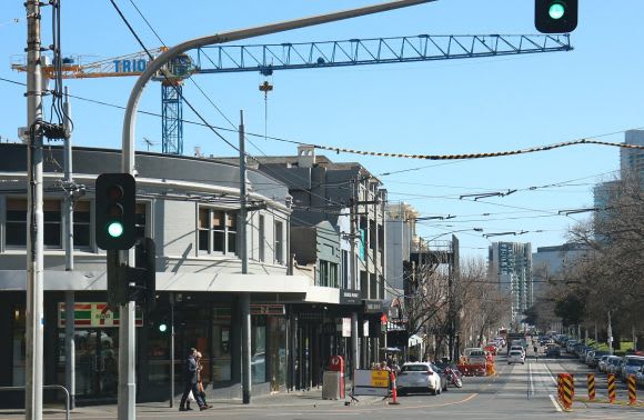 United Places under construction during late 2017 United Places announces itself as Melbourne's latest hotel