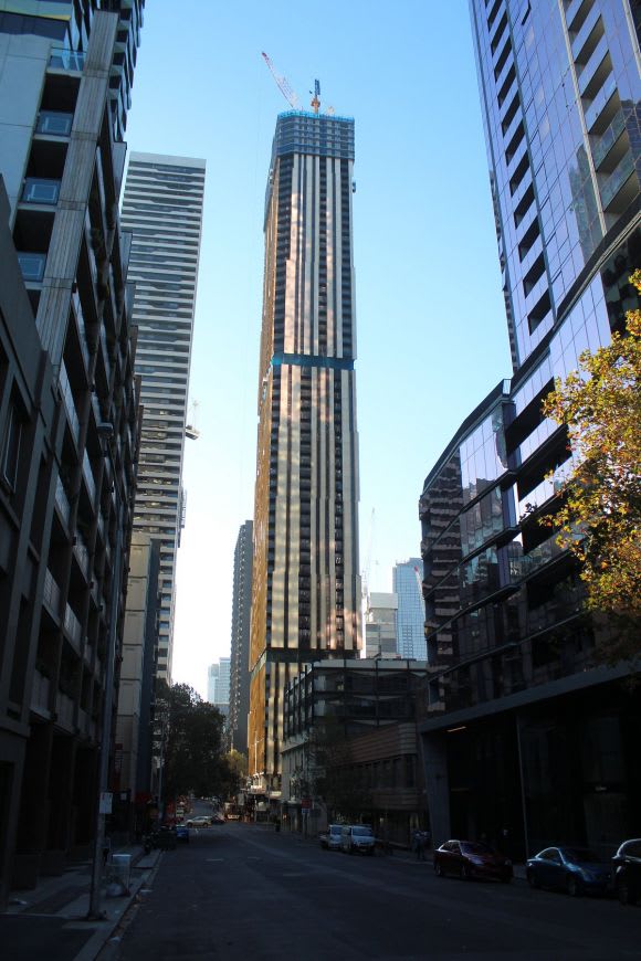 Image by Mark Baljak, originally posted 17/05/2017 The state of construction in Melbourne - mid May