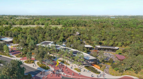 Indicative scheme for the Harry Butler Environmental Education Centre at Murdoch University. Credit: Murdoch University Three Australian universities with the most future-focused building designs