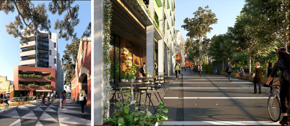 Jewell Station's new Urban Village. Images: BKK Architects On the right track: Ormond Place gets the green light