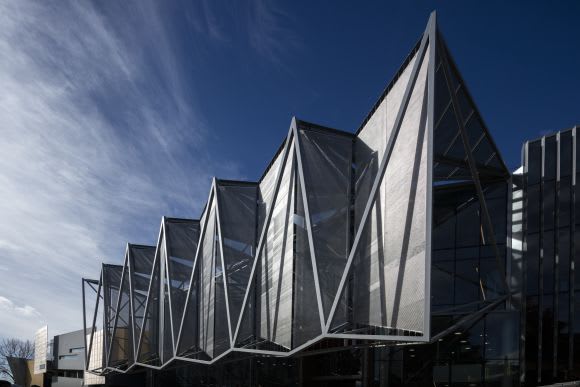 John Wardle Architects' Caulfield Library shortlisted in these year's awards. Image: Dianna Snape Road to the Victorian Architecture Awards 2018: Q&A with Meaghan Dwyer of John Wardle Architects