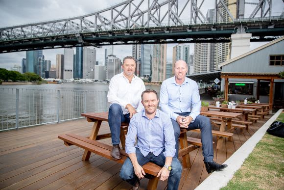 L-R: Rod Rose, Anthony Merlin, Brian Jende. Image: Luke Marsden Around the Industry in 80 seconds