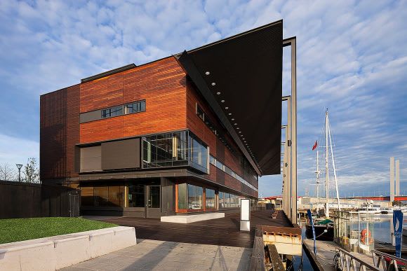 Library at the Dock utilised CLT to become Australia’s first public building awarded 6-Star Green Star. Image: Hayball Hayball's David Tweedie on the evolution of prefabrication in schools