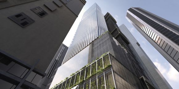 The site of the 35-storey hotel is currently up for sale. Image: BPM A closer look at Melbourne's booming hotel sector