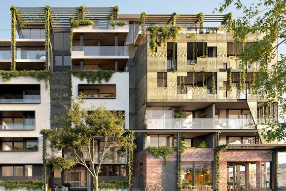 55-63 Nicholson Street, Brunswick East. Credit: Castran