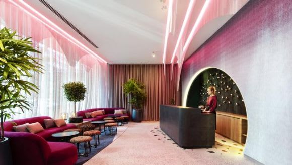 The electric pink lobby Brisbane stepping into its own as a tropical hotel destination