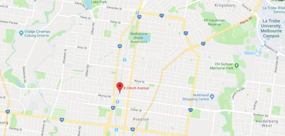 8 Clinch Avenue location