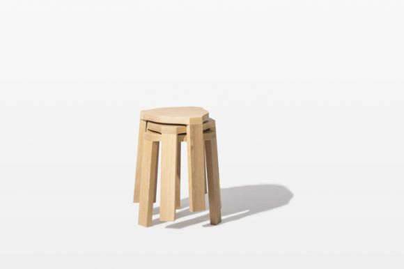 The Stacking Stools stacked Australian-made furniture perfect for apartments