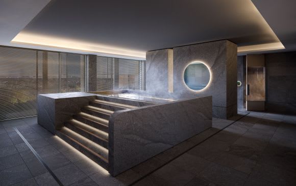 Spa facility. Credit: Crema The Eighth by Crema to deliver Melbourne’s first fully integrated live, work, play facility