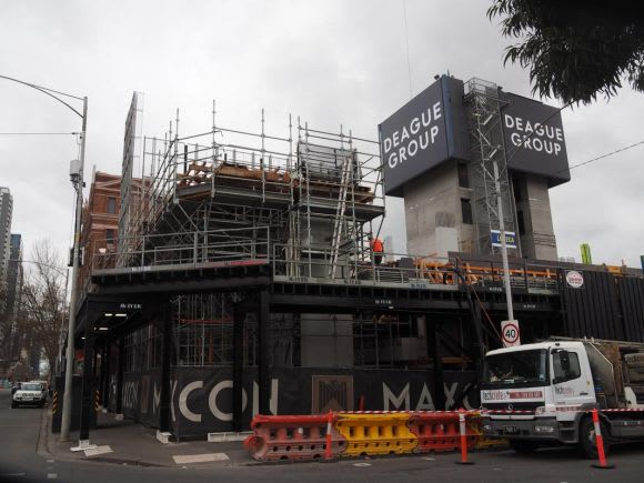 Melbourne Village. Image originally posted by UM user redden A snapshot of Melbourne's construction - September 2018