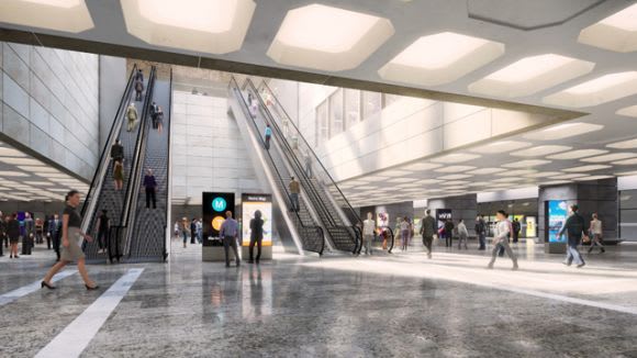Martin Place railway station in line with Macquiare Group's vision Brisbane and Sydney score significant office tower approvals