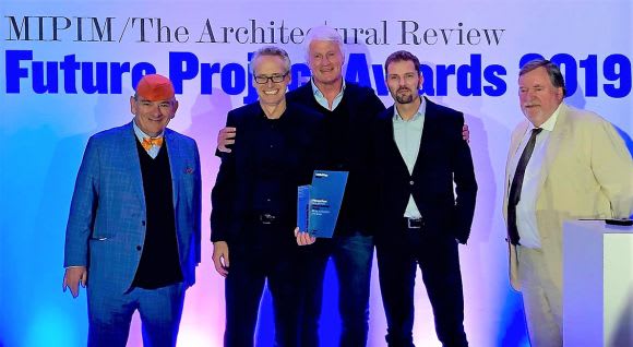 The winning team. Image: Supplied Sydney’s 505 George Street scoops up international award in Cannes