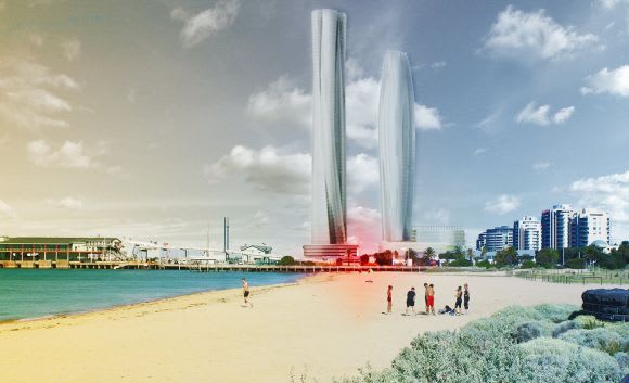 Station pier concept © Urban Melbourne Have your say: which site should Urban Melbourne devise a concept for next?