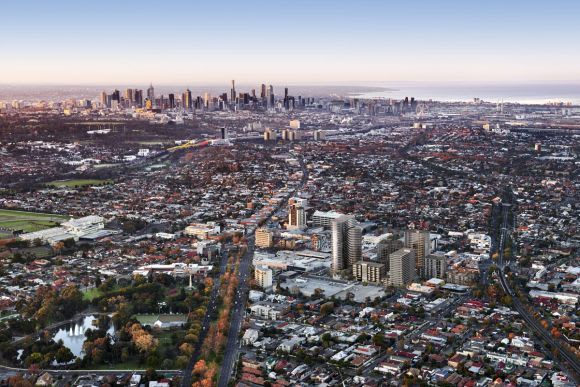 We're not in sleepy suburban-land anymore toto. Moonee Ponds, image posted by UM user Riddlz How many suburban Melbourne job centres could be connected with a circular railway?