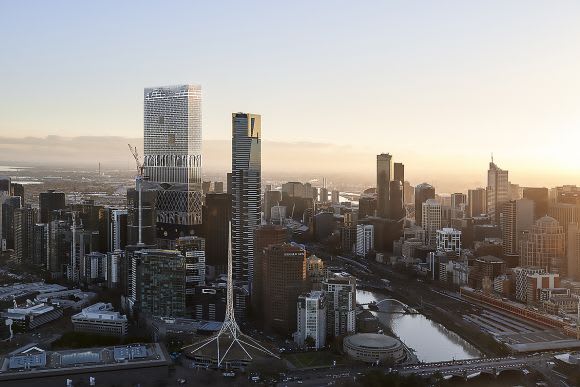 The Stack by MVRDV + Woods Bagot. Image: Woods Bagot Southbank by Beulah designs revealed at Future Cities Symposium