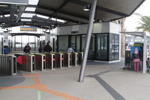New Myki gates at Springvale Station. Image Marcus Wong Myki 2.0 contract signed, new payment technology to be investigated