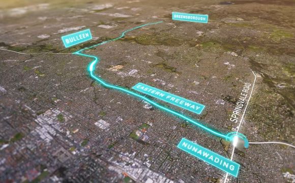 Another large freeway/tollway project, the North East Link Mordialloc bypass now a freeway