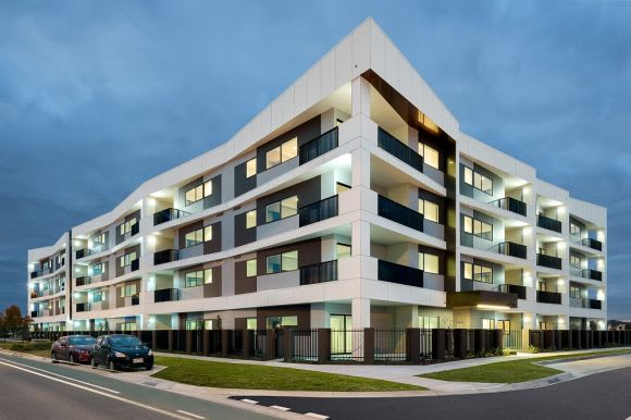 Newton Apartments exterior. Credit: Cedar Woods Solid growth in Melbourne’s west: Williams Landing property values continue to rise
