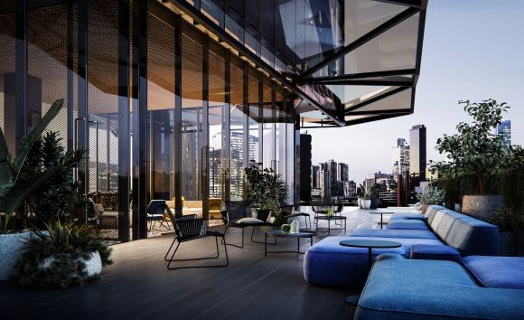 Normanby. Image supplied. Melbourne apartment of the week: The Normanby Melbourne, Southbank