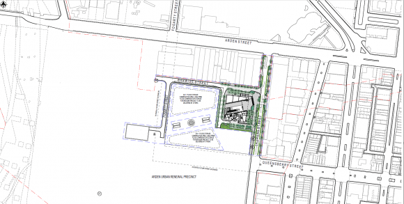 North Melbourne Station Site Plan. Image: Cross Yarra Partnership Melbourne Metro Station names revealed as Development Plans are released