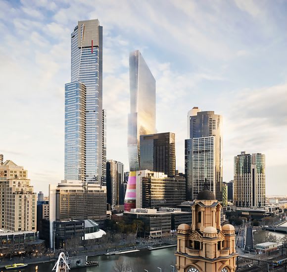 The Base by OMA + Conrad Gargett. Image: Mr.P Southbank by Beulah designs revealed at Future Cities Symposium