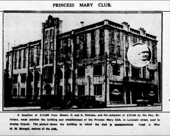Princess Mary Club on opening day The Princess Mary Club comes full circle