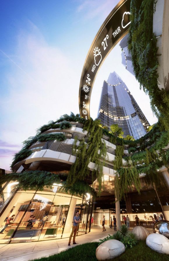 Artist’s impression. Image credit: Orion International Group Queensland's Top 10 Current and Future Tallest Buildings