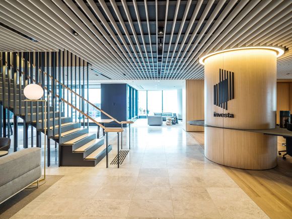 Investa's new workplace designed by Hassell and managed by Montlaur. Image: Supplied Investa's new Sydney office highlights the value of workplace design