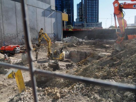 18 Moray Street - image: UM user redden A snapshot of Melbourne's construction - March 2018