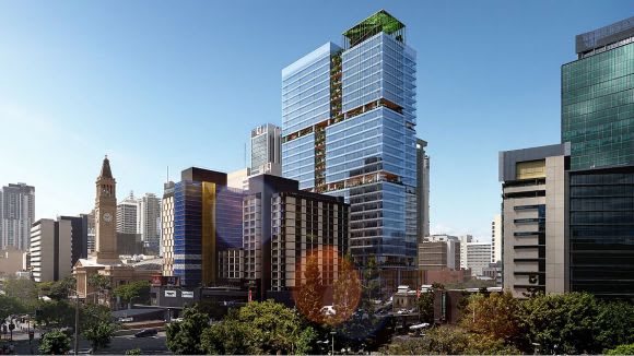 The $800m development has been described as a "new city precinct". Image: Woods Bagot Mirvac lands Suncorp for Brisbane's 0m Ann Street development