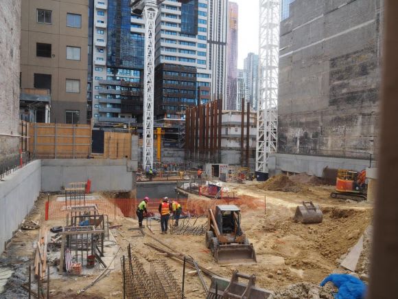 380 Melbourne - image originally posted by Urban.com.au user redden A snapshot of Melbourne's construction - August 2018