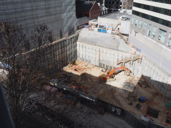 Queens Place - image originally posted by Urban.com.au user redden A snapshot of Melbourne's construction - August 2018