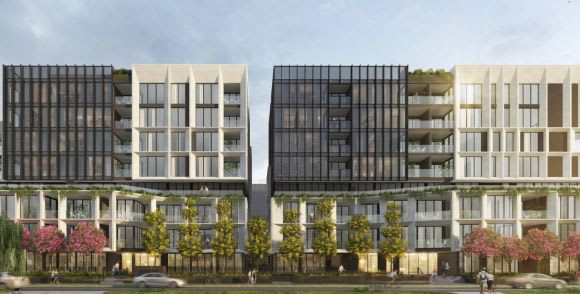 Parkview apartments. Credit: Glenvill Discover YarraBend: A new benchmark for urban liveability