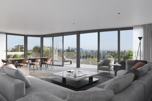 Image supplied. Armadale residence offers buyers a lifetime of parkland vistas