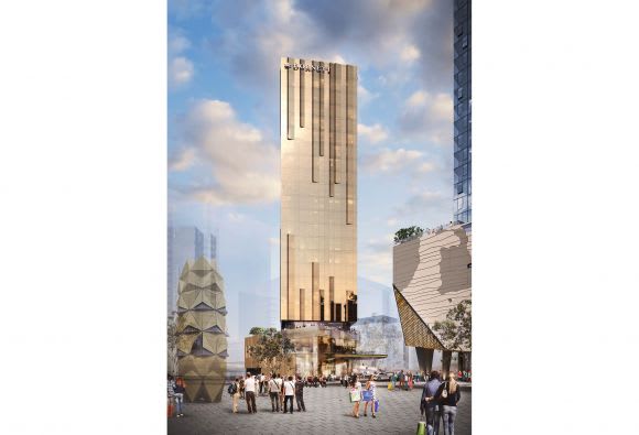 The 4-star Dorsett Hotel. Credit: Far East Consortium Far East Consortium's ‘Perth Hub’ proves popular with buyers who want to live next to Perth Arena