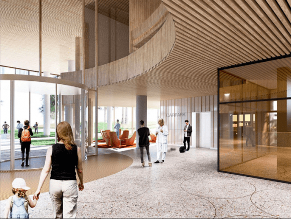 Photo 3: Victorian Heart Hospital by Conrad Gargett and John Wardle Architects in a joint venture. Credit: ArchitectureAU Three Australian universities with the most future-focused building designs