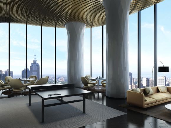 Premier Tower. Image supplied. 5 Melbourne apartments with the most spectacular views