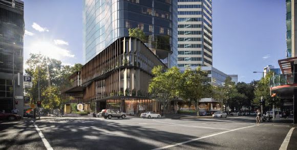 Queens Place's highly articulated podium. The Future Melbourne (Planning) Committee makes some decisive calls