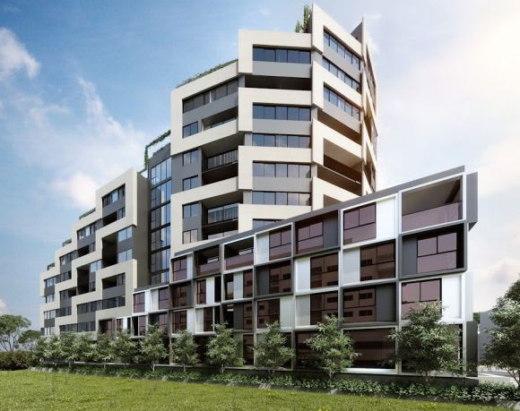 Developer 94 Feet's image of Evita Ringwood Ringwood apartment living looks set to boom