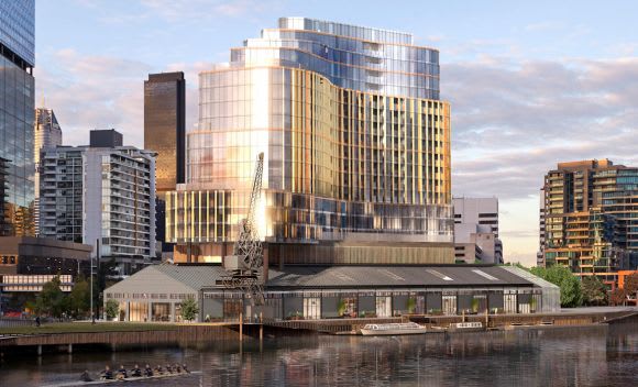 Riverlee have chosen Fender Katsalidis for North Wharf. Image: Riverlee A reborn North Wharf adds to Melbourne's swelling hotel numbers