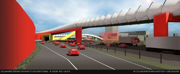 Image © Atelier Red + Black Atelier Red + Black and Safety Net deliver an alternative East West proposal