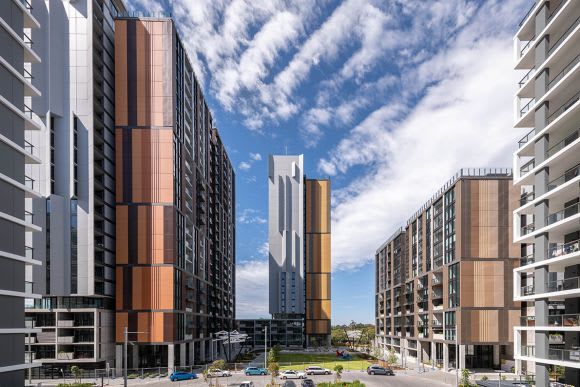 The development is centred around a 4,000 sqm park. Image: Supplied Watpac delivers Country Garden Australia’s first project